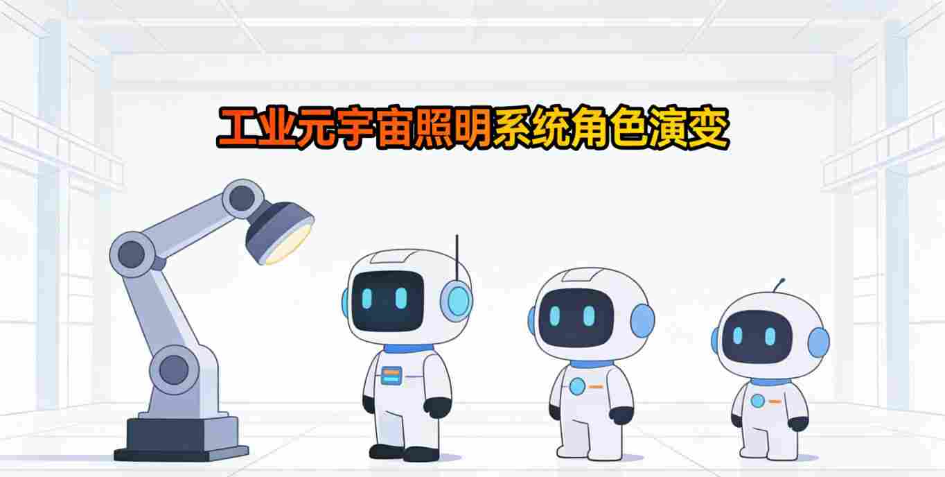 工业元宇宙照明演变 从照亮到感知节点