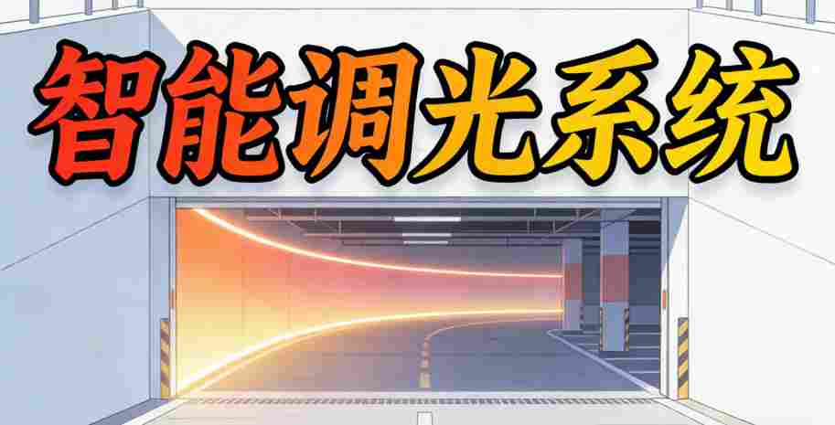 地库出入口亮度渐变实测曲线3-2026