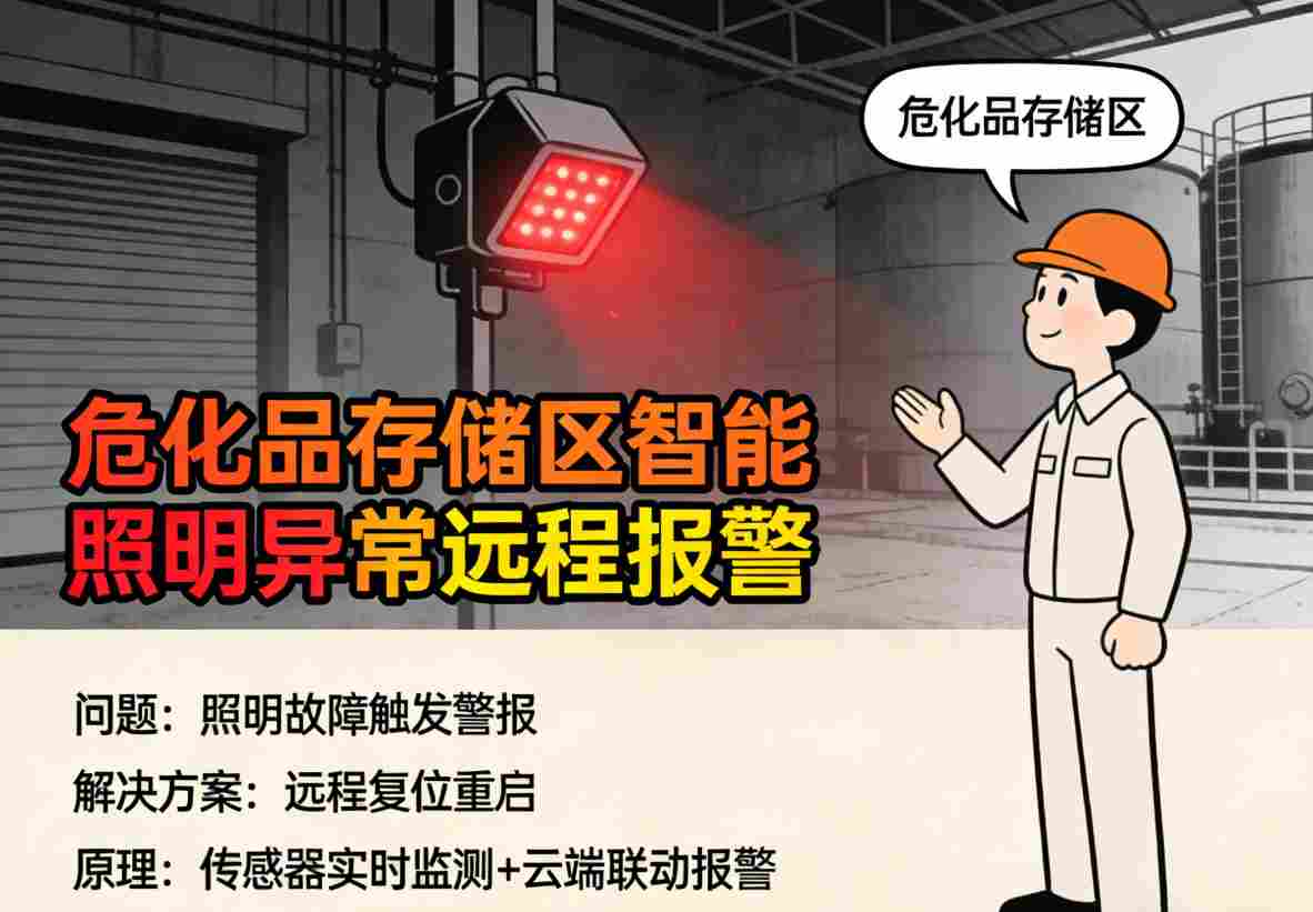 智能照明远程报警推送信息示例-多级告警