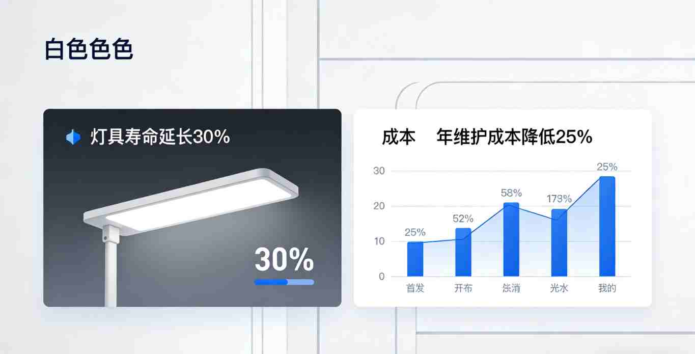 智能感应系统减少灯具点亮时长
