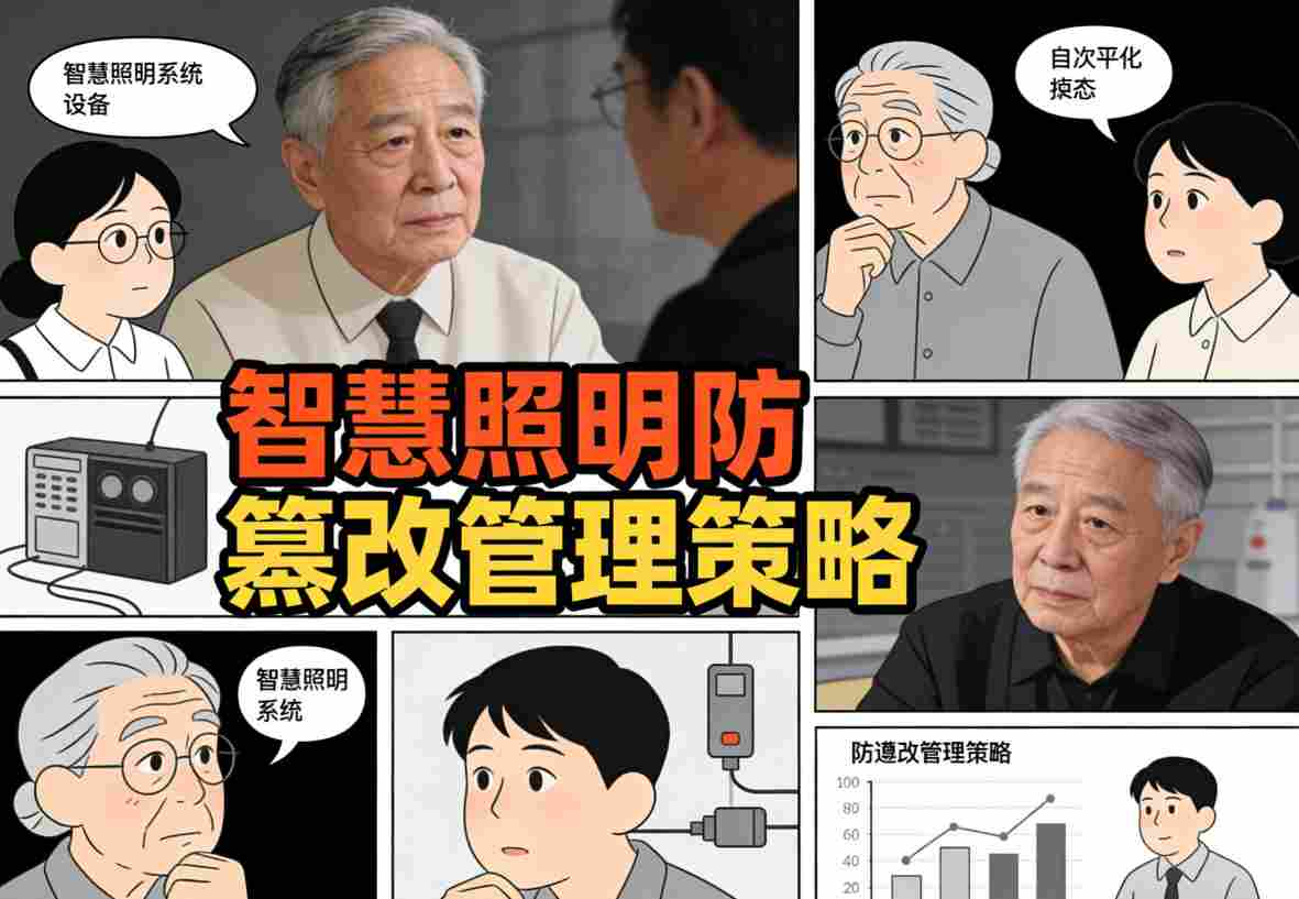 智慧照明系统多层权限管理架构图