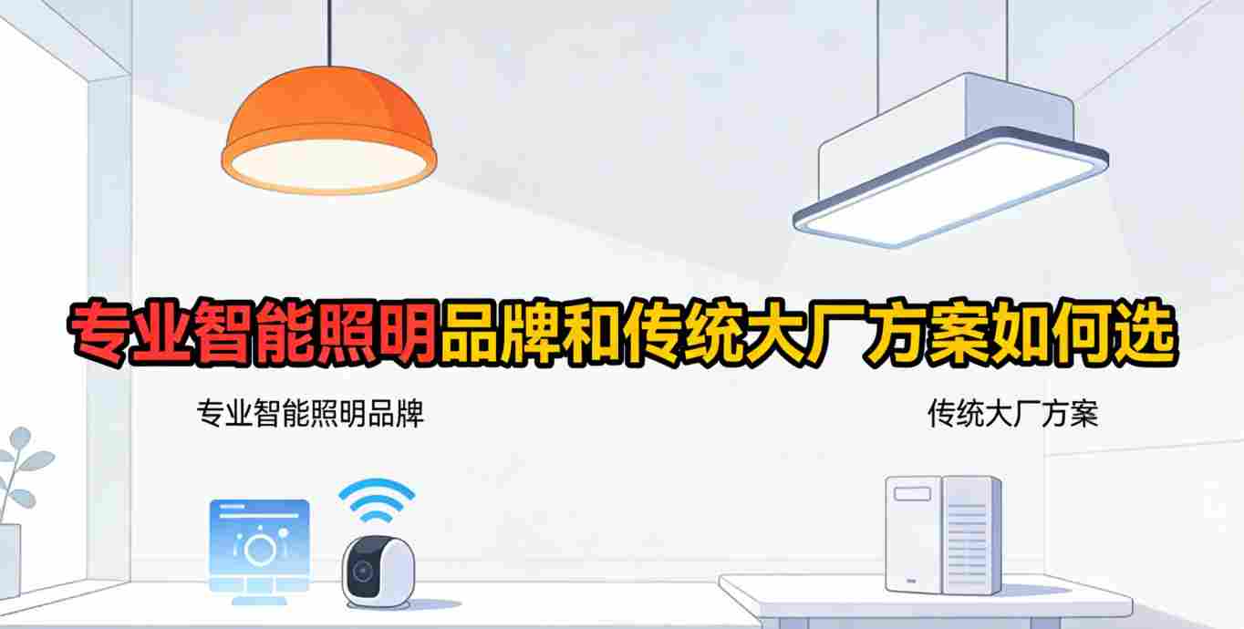 智能照明方案对比数据图表