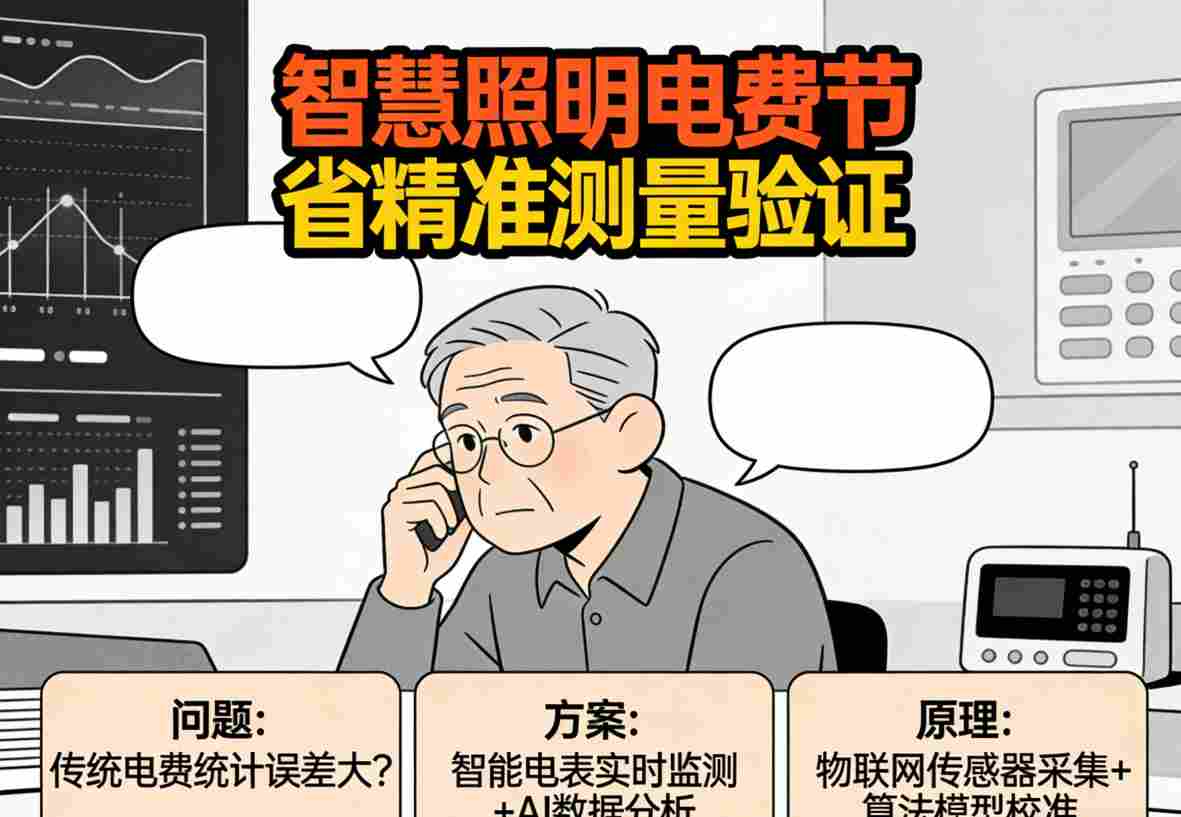 智慧照明系统节能量验证报告样例与数据看板
