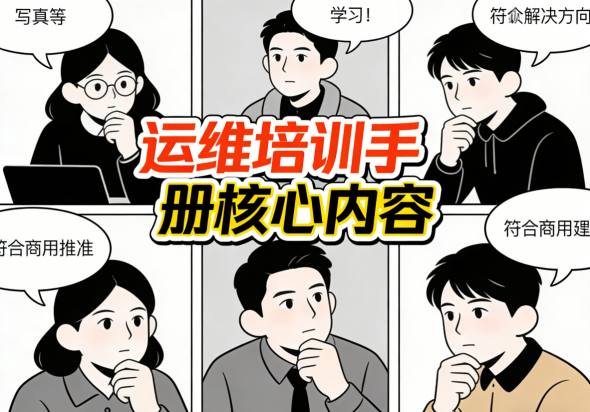 专业运维培训手册内容架构全景图