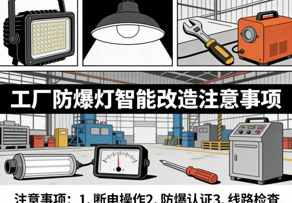 防爆智能灯控制箱安装