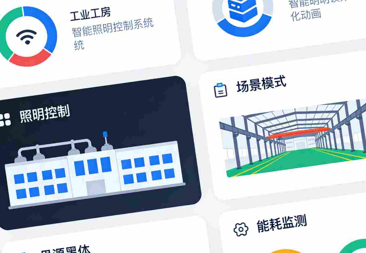 智能照明控制器安装实拍