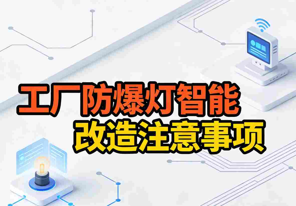 防爆灯智能改造专用本安传感器