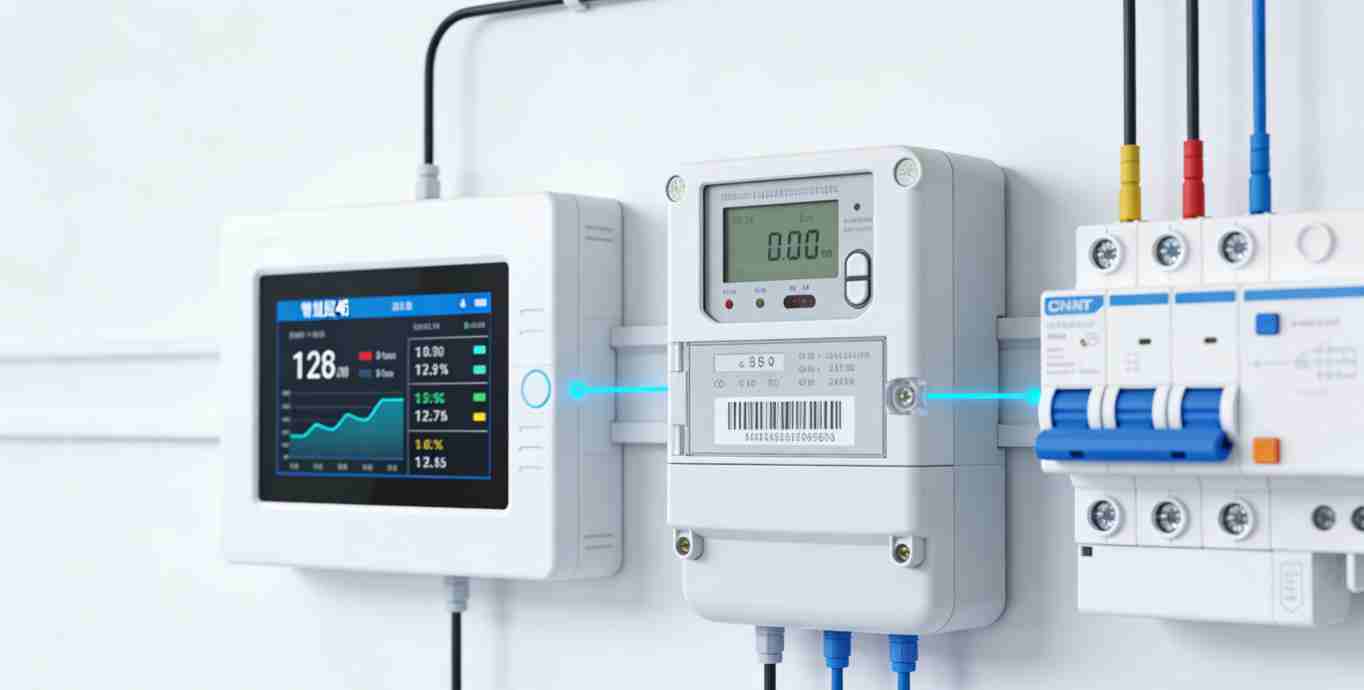 智慧照明数据对接调试现场