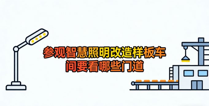 智慧照明样板车间参观现场 2026