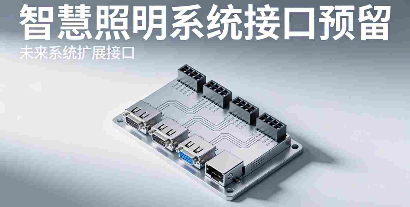 智慧照明协议兼容性示意图