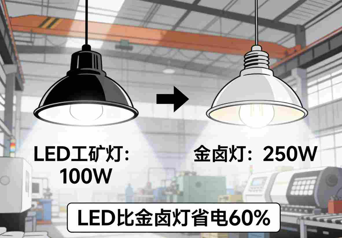 LED瞬间点亮 无需预热