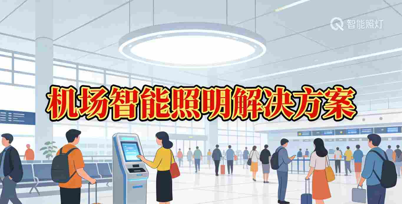 机场智能照明中央管理平台-能耗看板2026