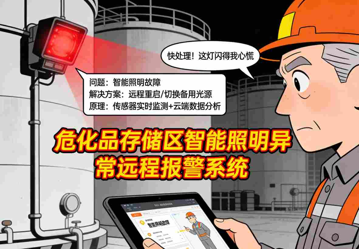 防爆区域智能照明设备状态监测细节