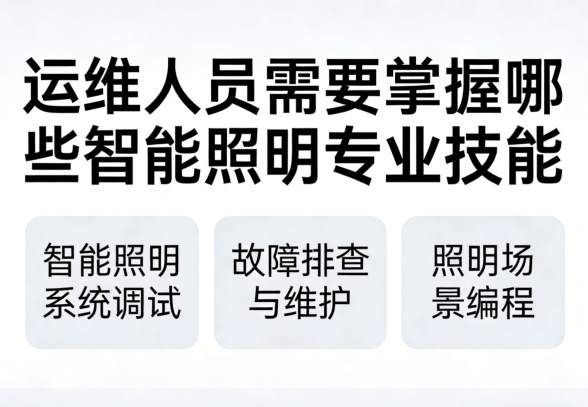 运维人员调试智能照明网关-图2