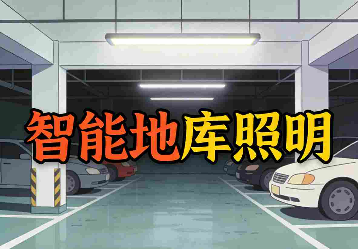 地库传统照明问题与智能线条灯解决方案对比