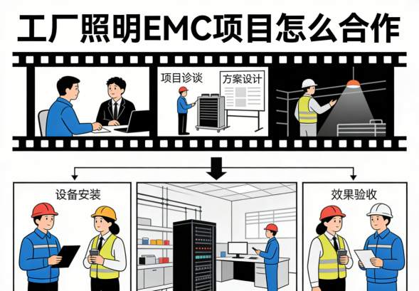 EMC案例 工厂车间明亮对比