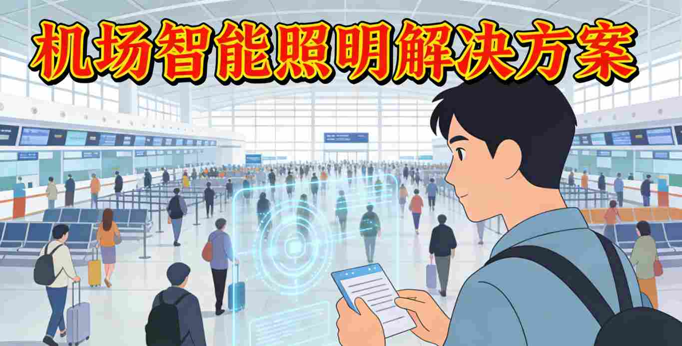 机场智能照明控制系统-雷达传感器与调光模块