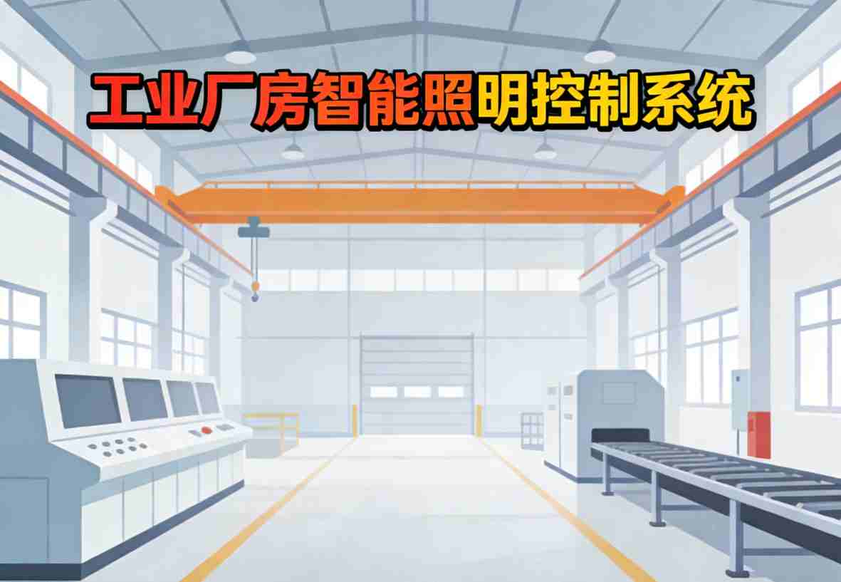 工业厂房智能照明控制系统设计主图-2026