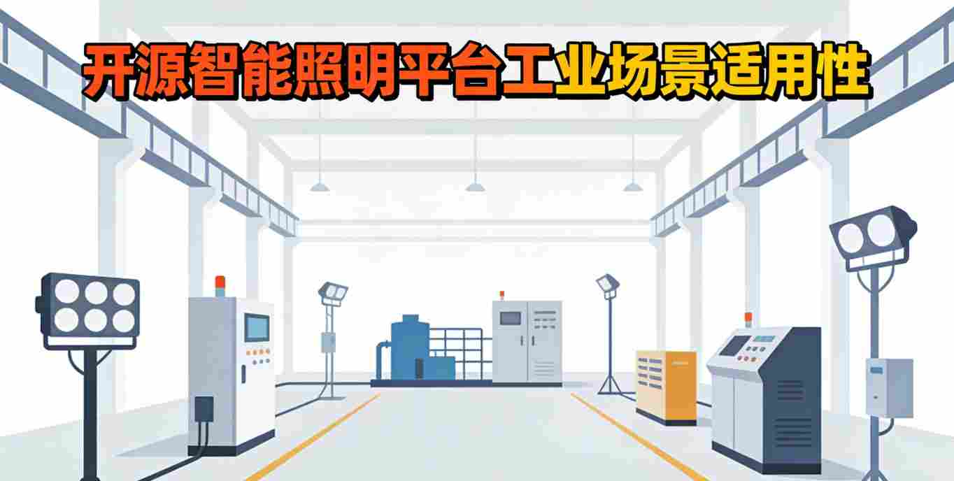 开源照明软件控制平台架构图 2026