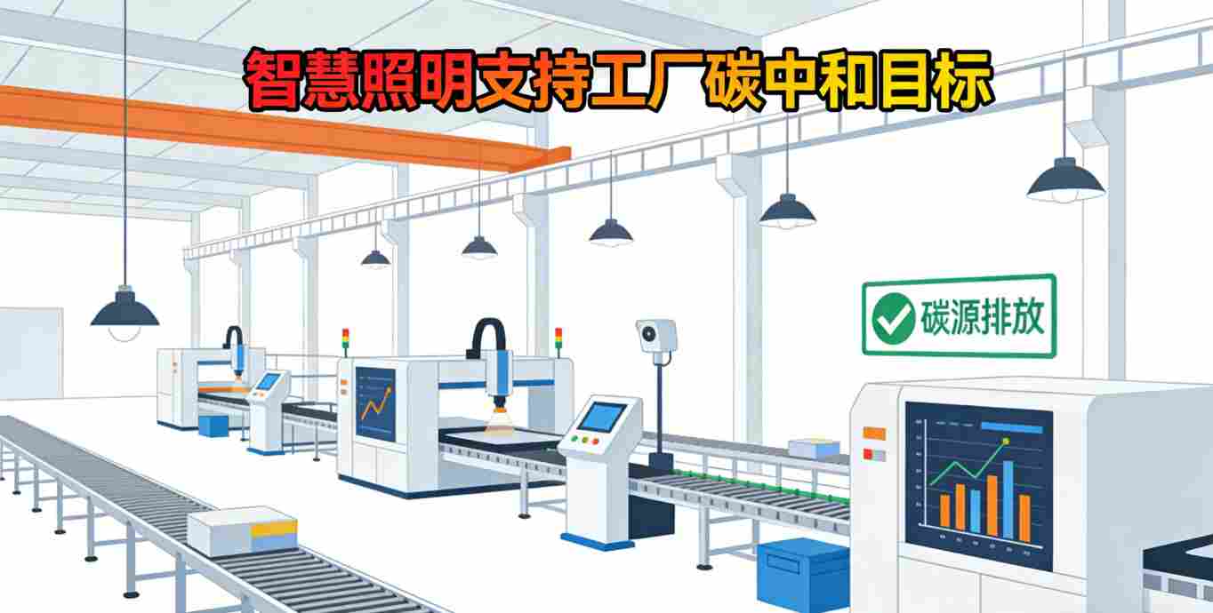 智慧照明自然光联动节能示意图4