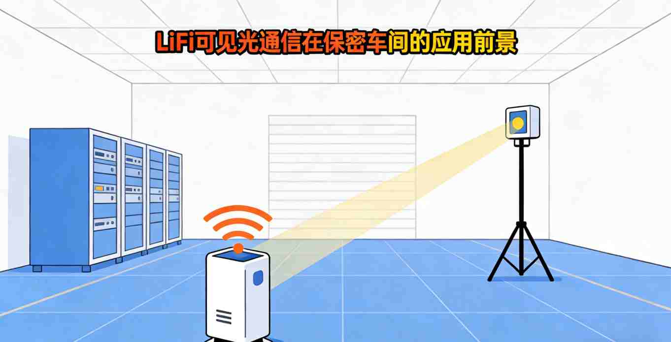 保密车间LiFi工位通信无影无形-应用前景3