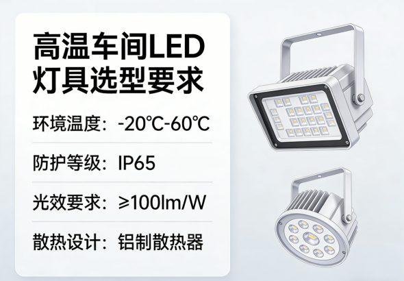 普通LED高温车间损坏炸裂原因分析