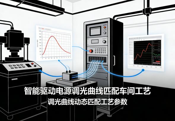 智能驱动电源调光曲线匹配车间工艺8 工人操作