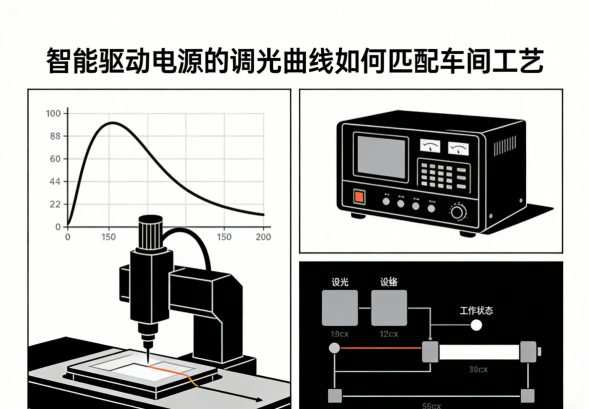 智能驱动电源调光曲线匹配车间工艺10 验收合影