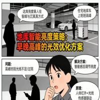 住宅地库电费“黑洞”?揭秘早晚高峰智能调光如何省电70%,1.8年回本!