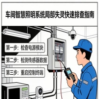 车间智慧照明系统局部失灵怎么快速排查_2026智能照明应急指南_明照快修
