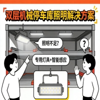 双层机械停车库专用照明灯具