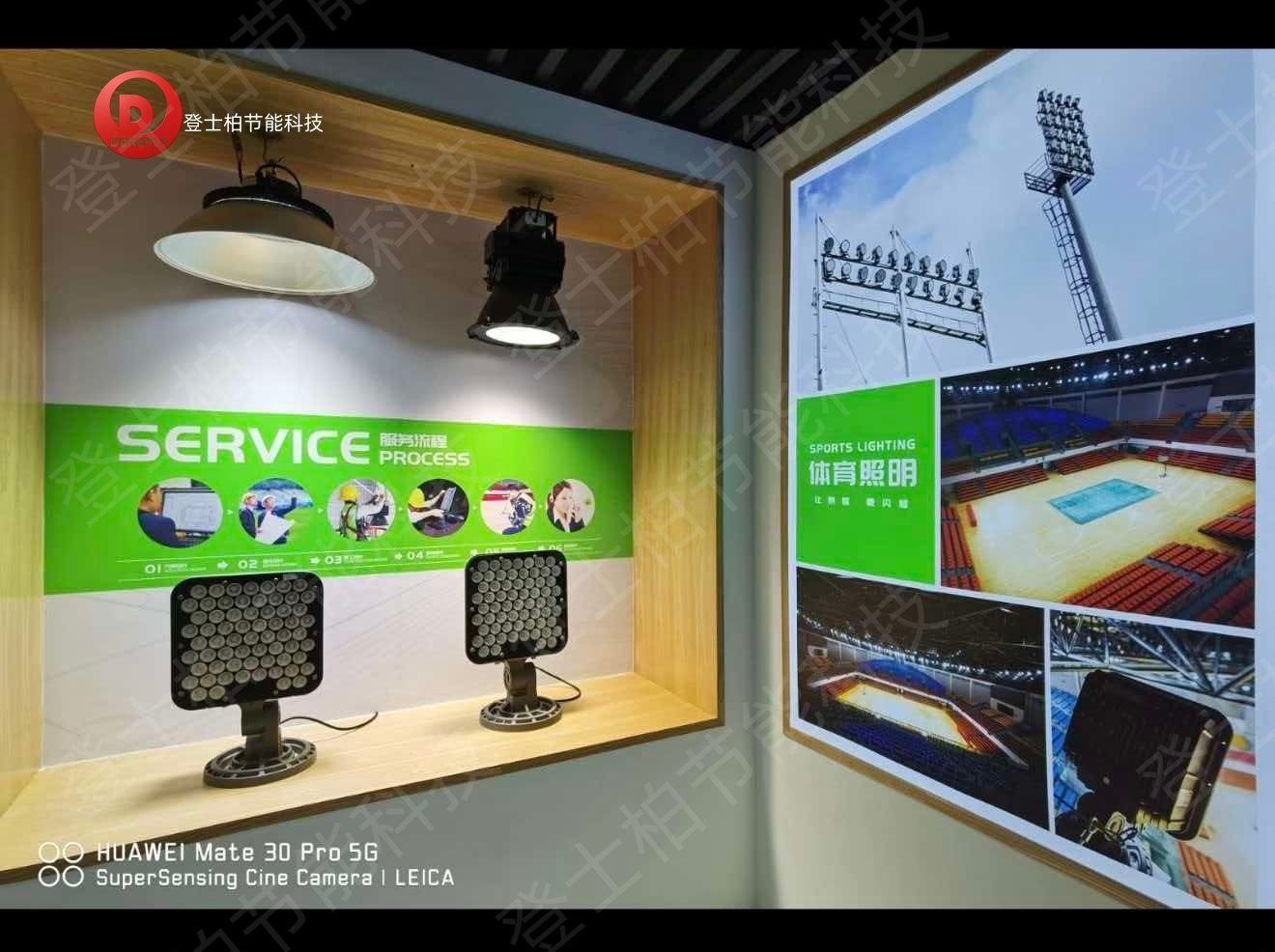 体育照明展厅 · SERVICE PROCESS 六步流程