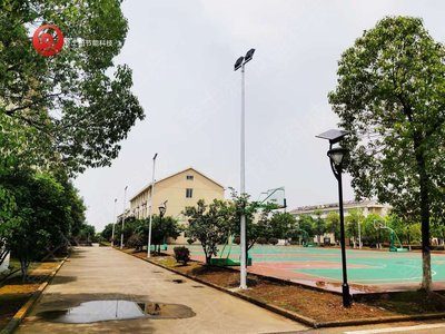 篮球场太阳能路灯
