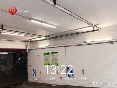 入库口照明提亮，避免人眼隧道效应
